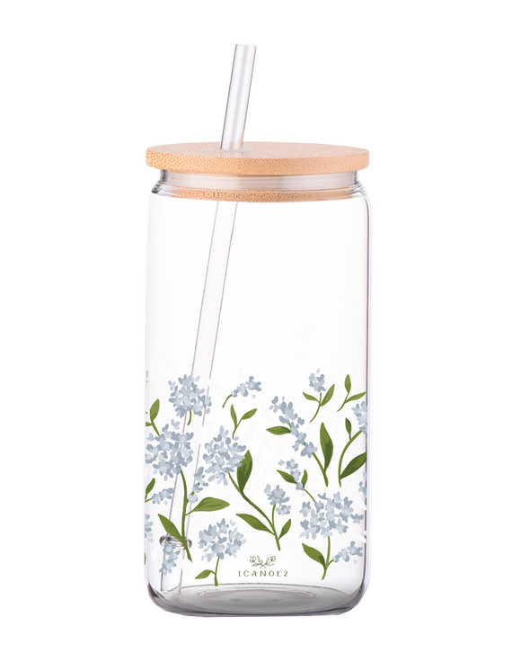 Hydrangeas Can Glass
