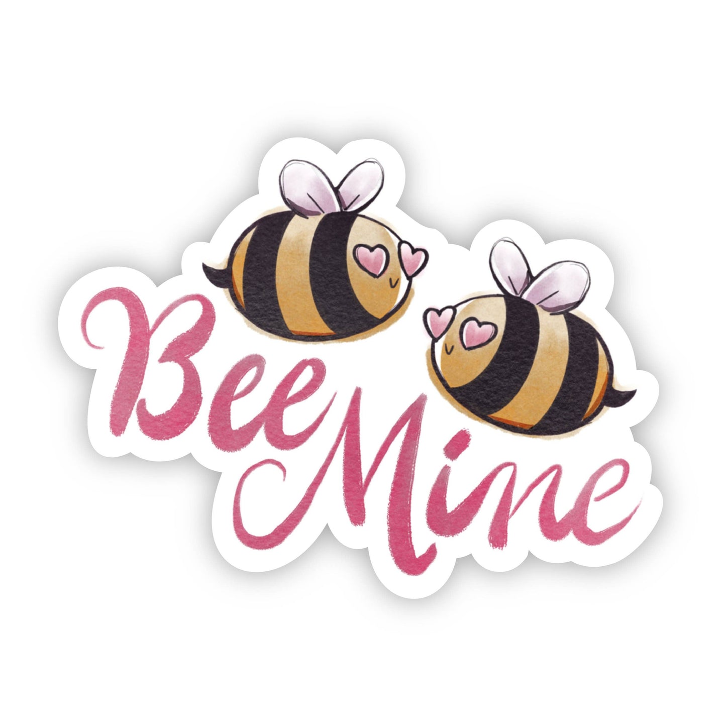 Bee Mine Love Sticker