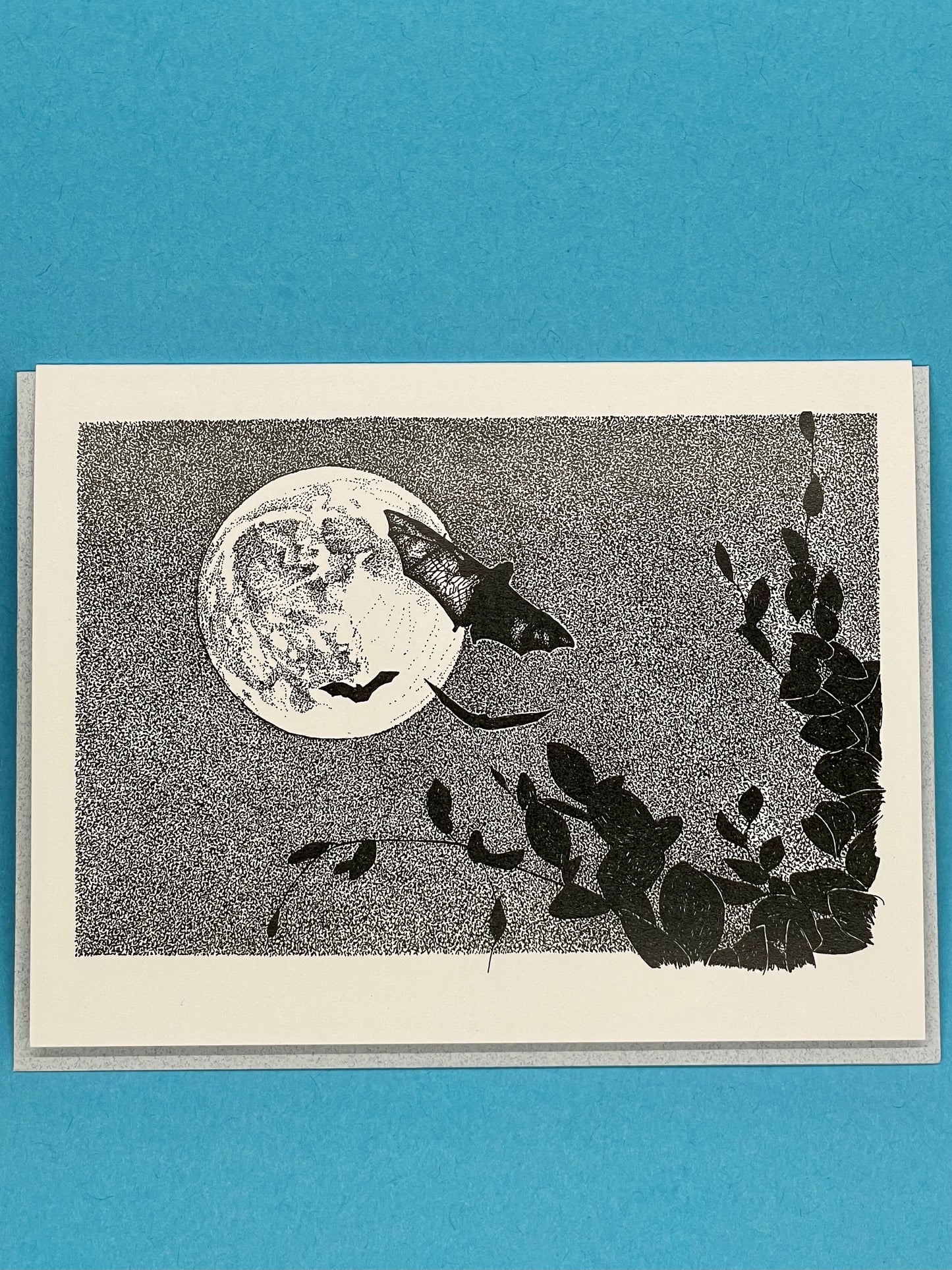 Art Card - Bats in the Moonlight