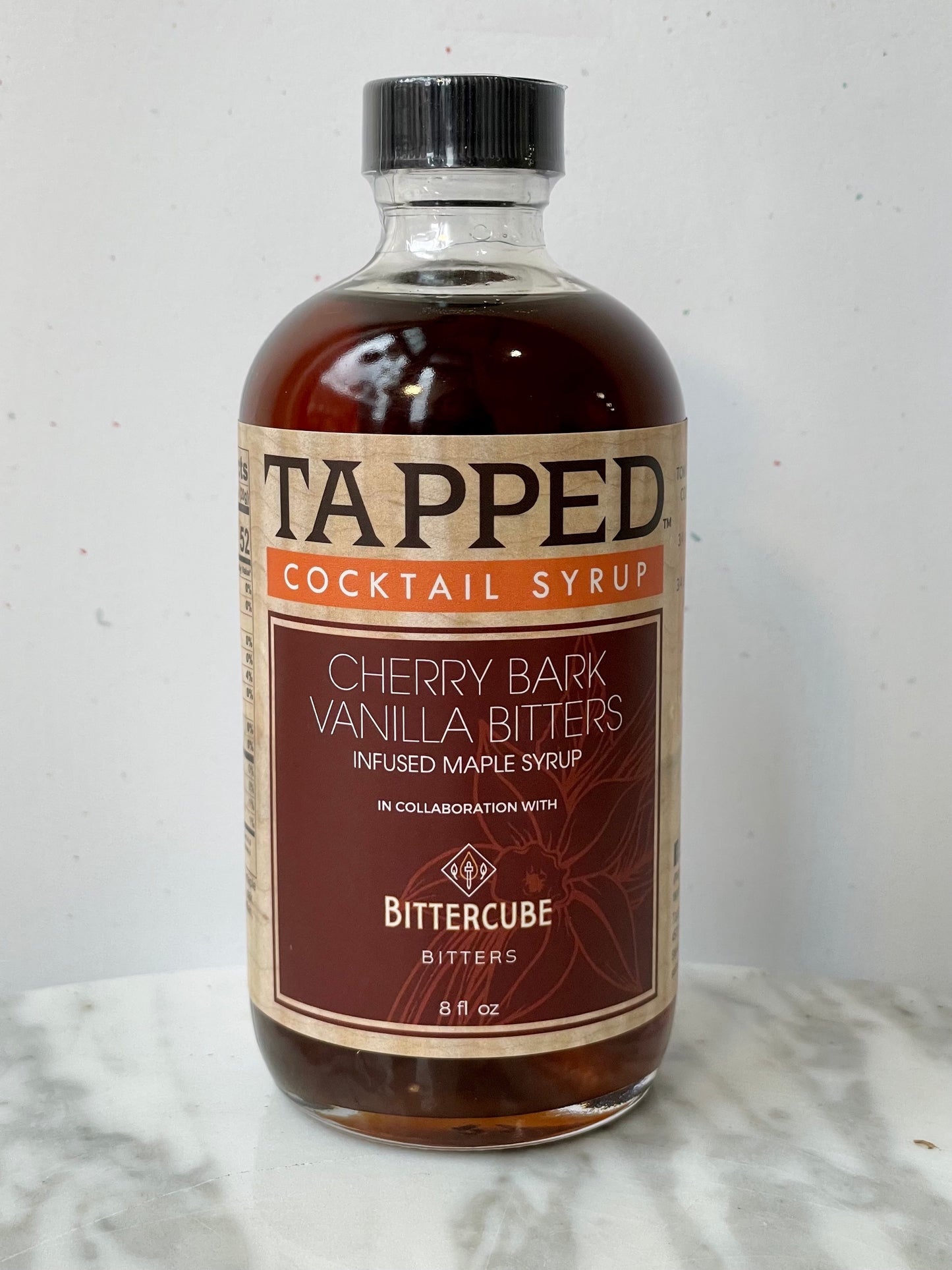 Tapped Cherry Bark Vanillla Bitters Syrup