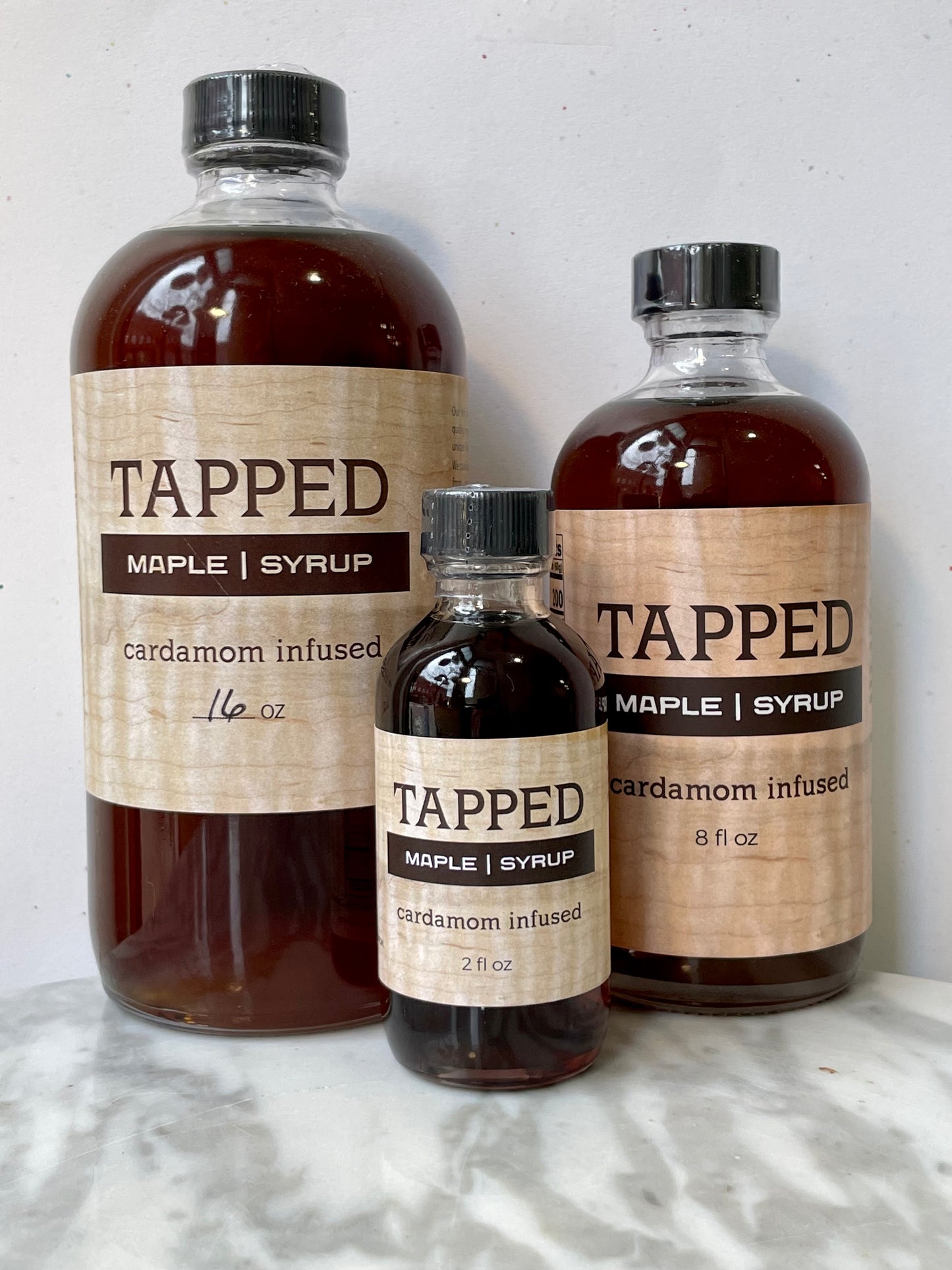 Tapped Cardamom Maple Syrup