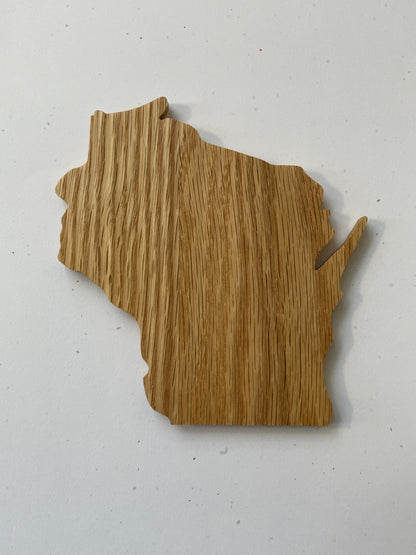 Wisconsin Wood Coaster