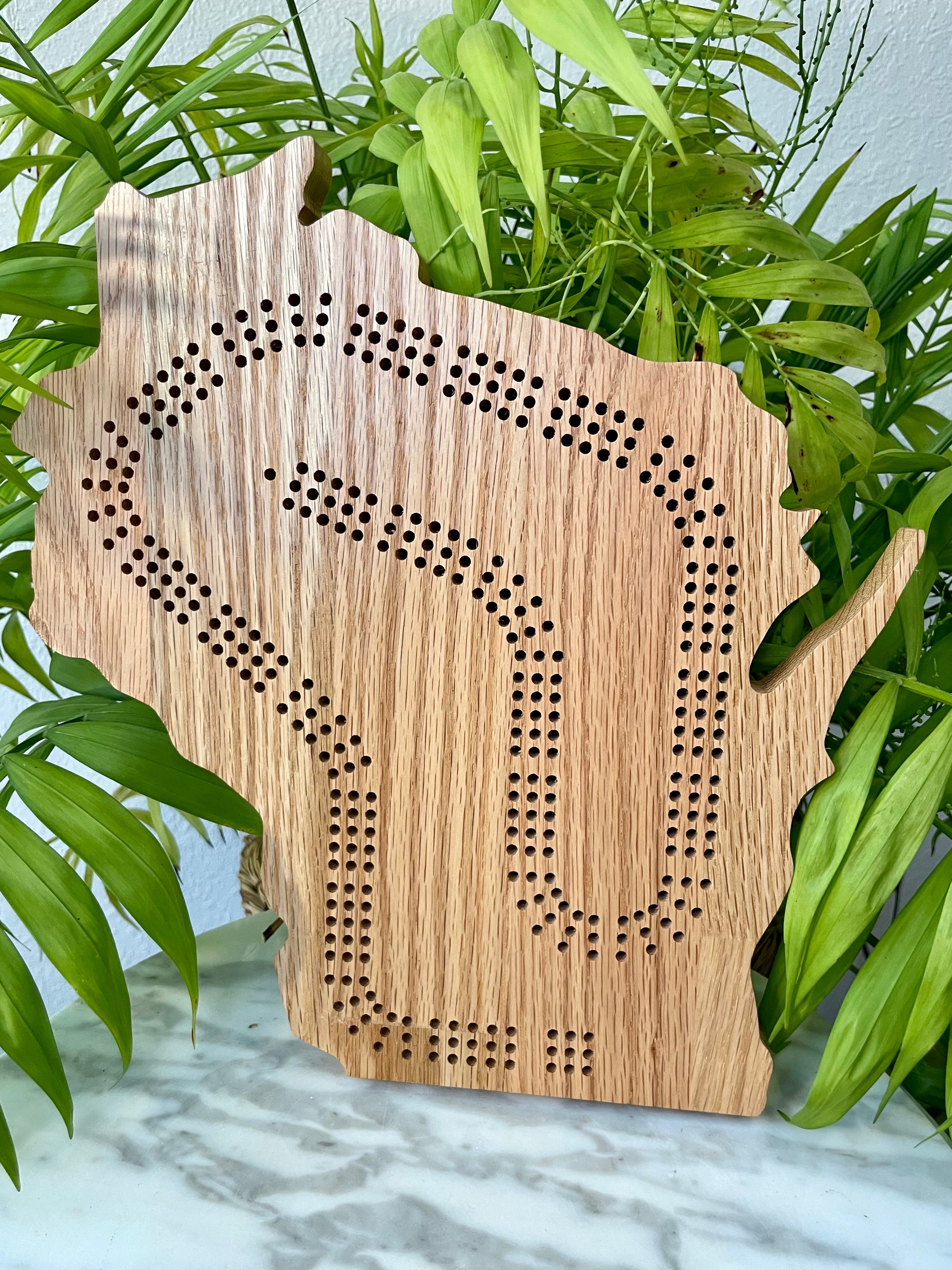 Wisconsin Cribbage Board - 0