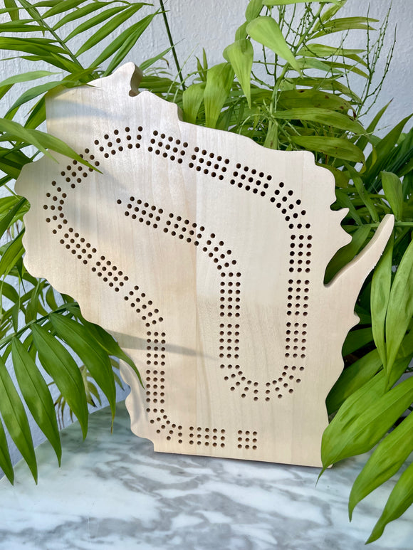 Wisconsin Cribbage Board