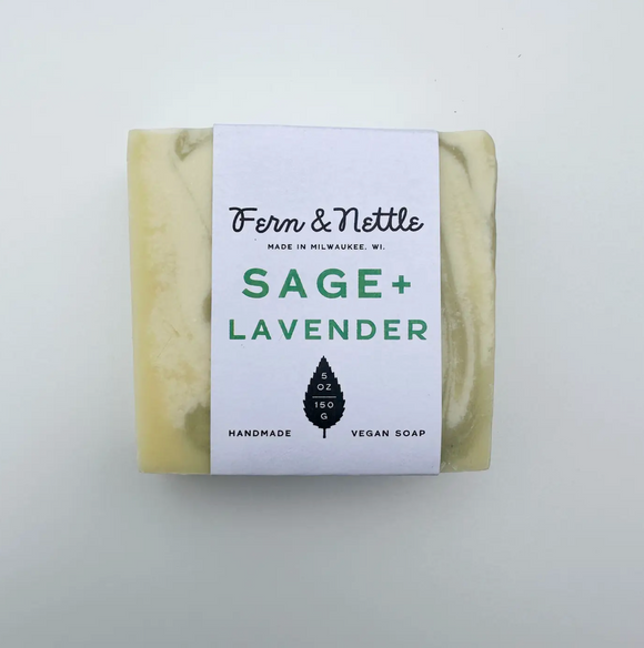 Fern and Nettle Soap