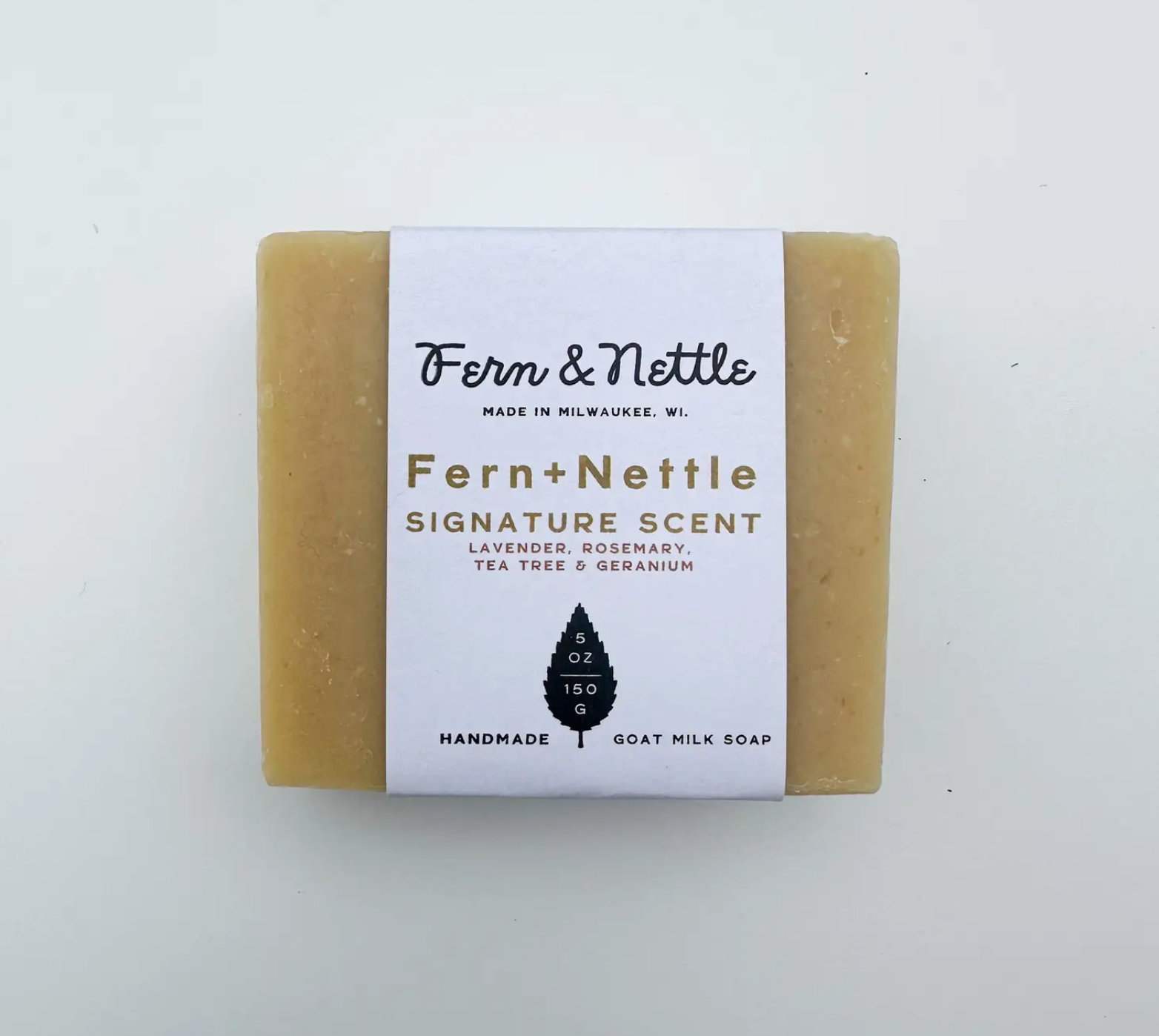 Fern and Nettle Soap