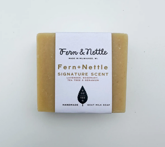 Fern and Nettle Soap