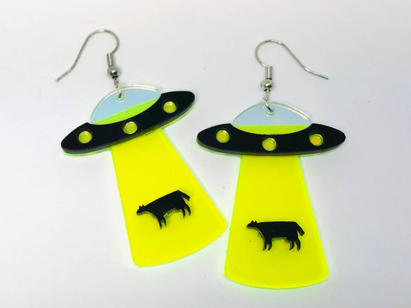 UFO Earrings