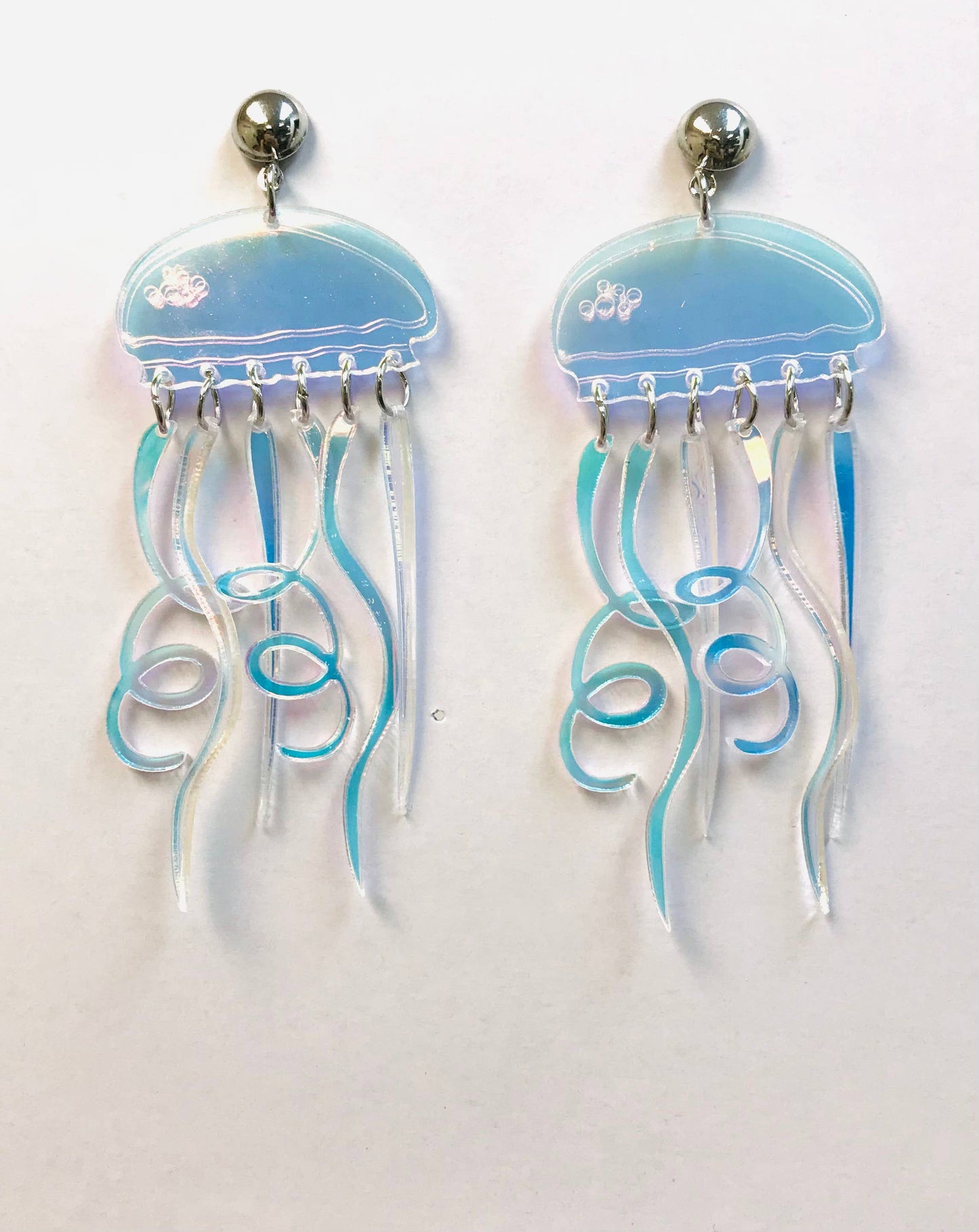 Jellyfish Acrylic Earrings