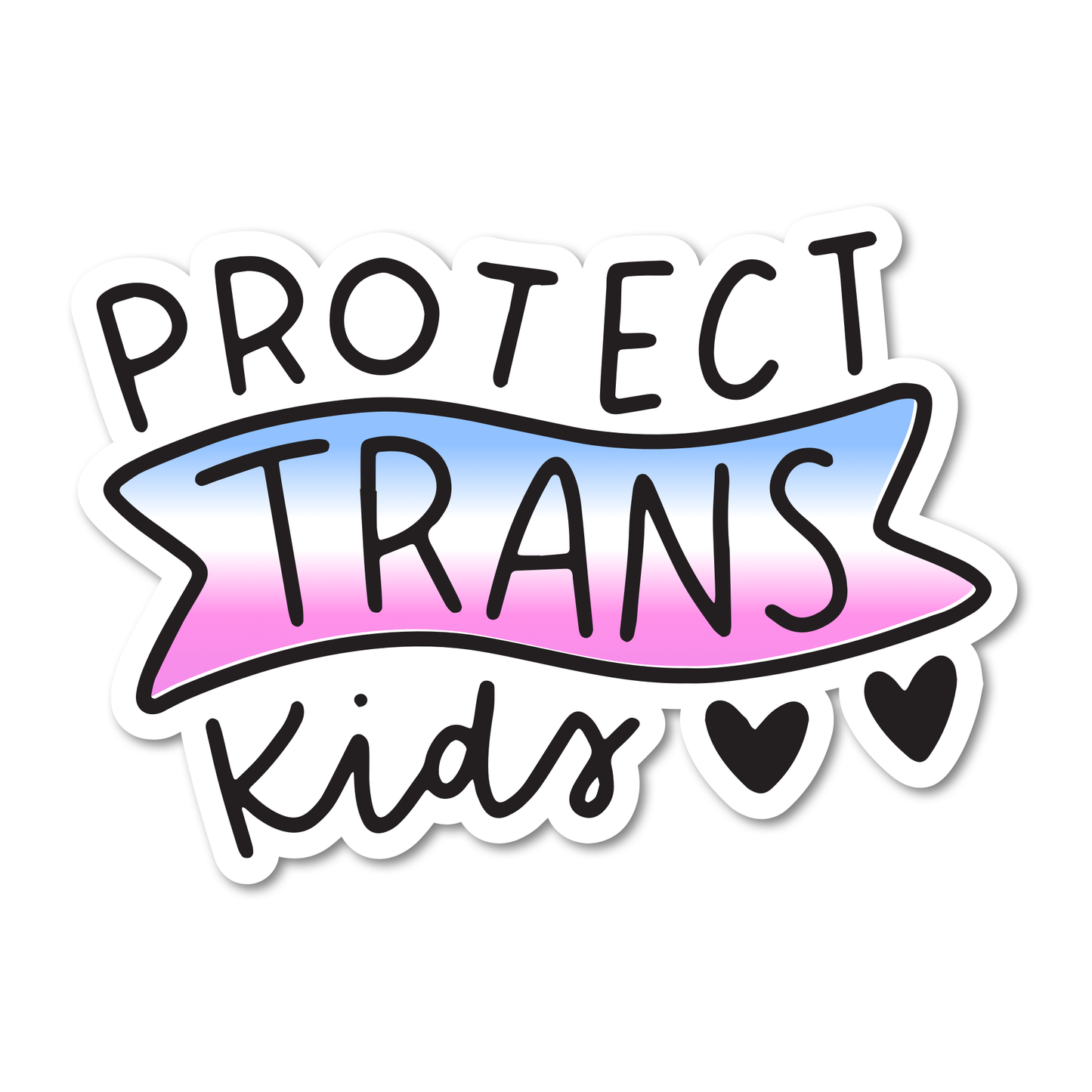 Protect Trans Kids Ally Sticker