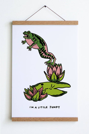 Jumpy Frog Print
