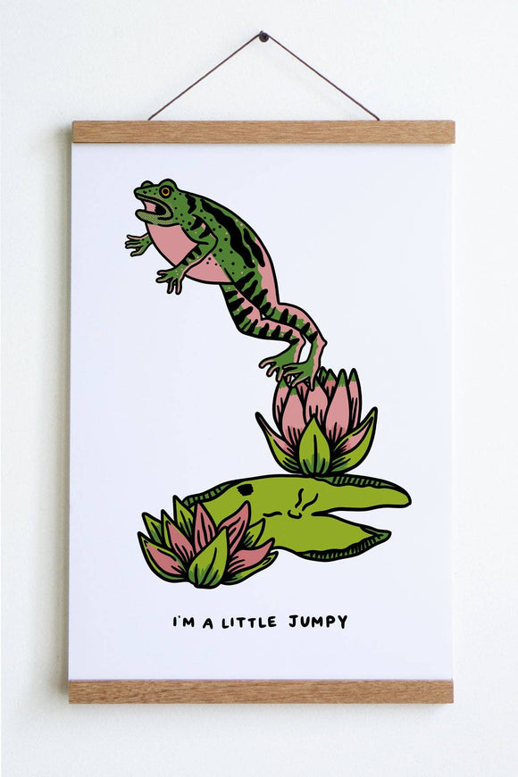 Jumpy Frog Print