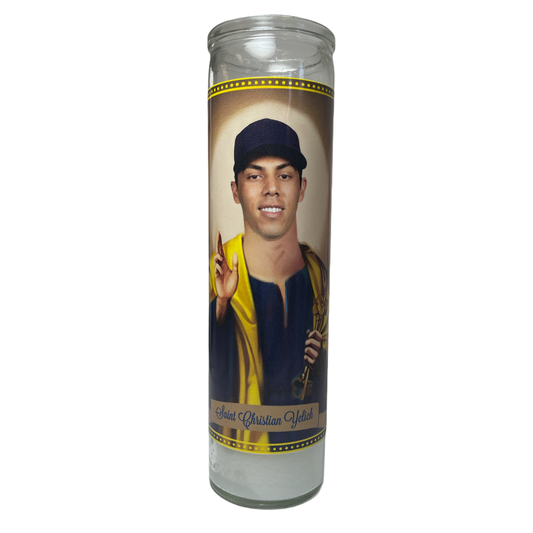 Christian Yelich Altar Candle