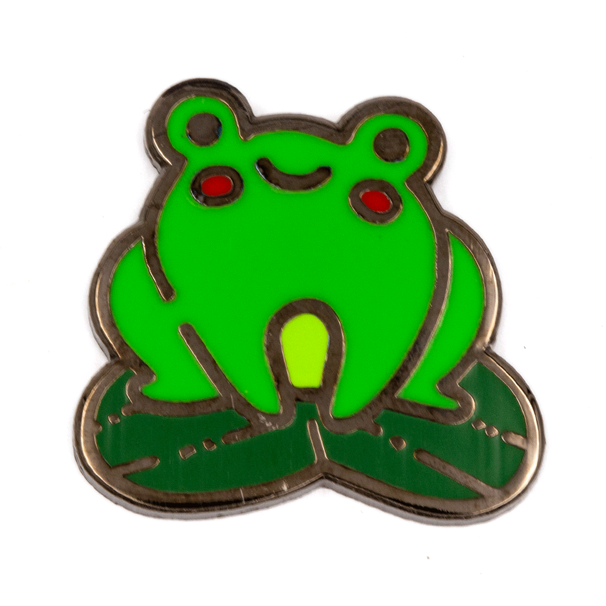 Happy Frog Enamel Pin
