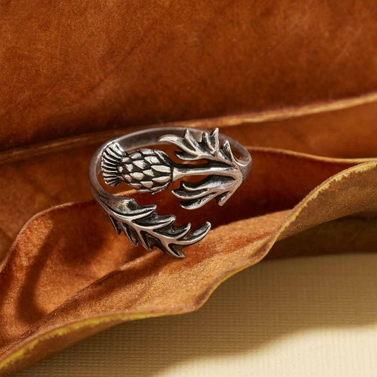 Thistle Adjustable Ring