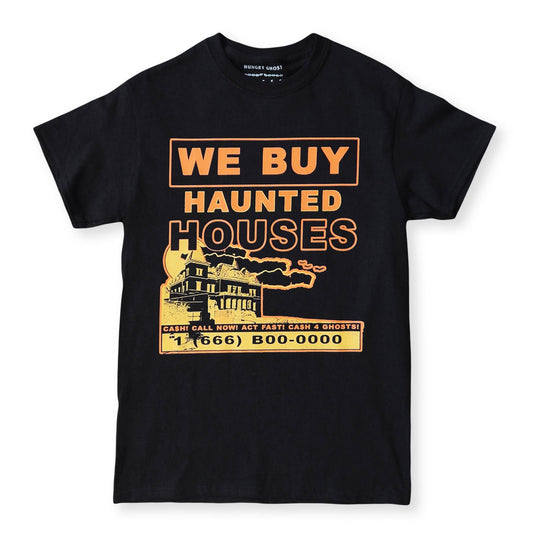 We Buy Haunted Houses Tee