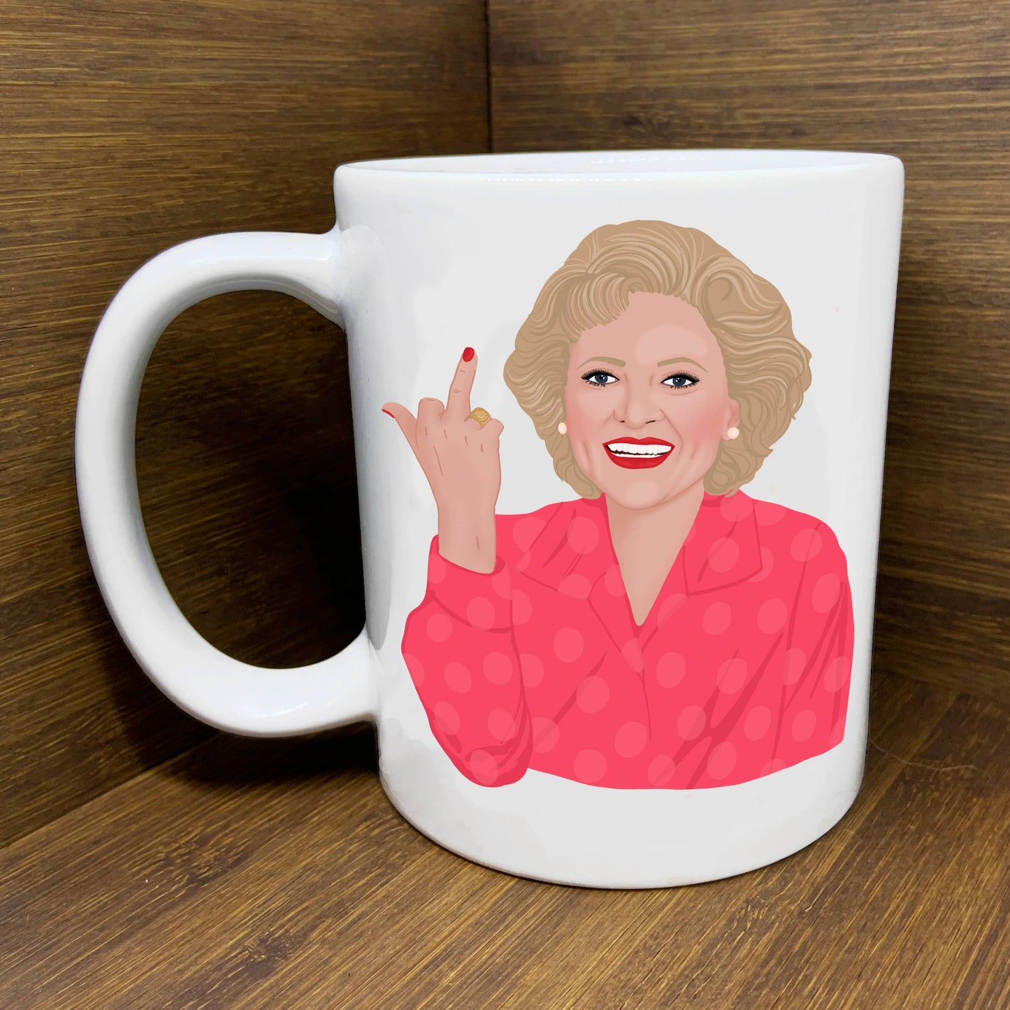 Betty White Bird Mug