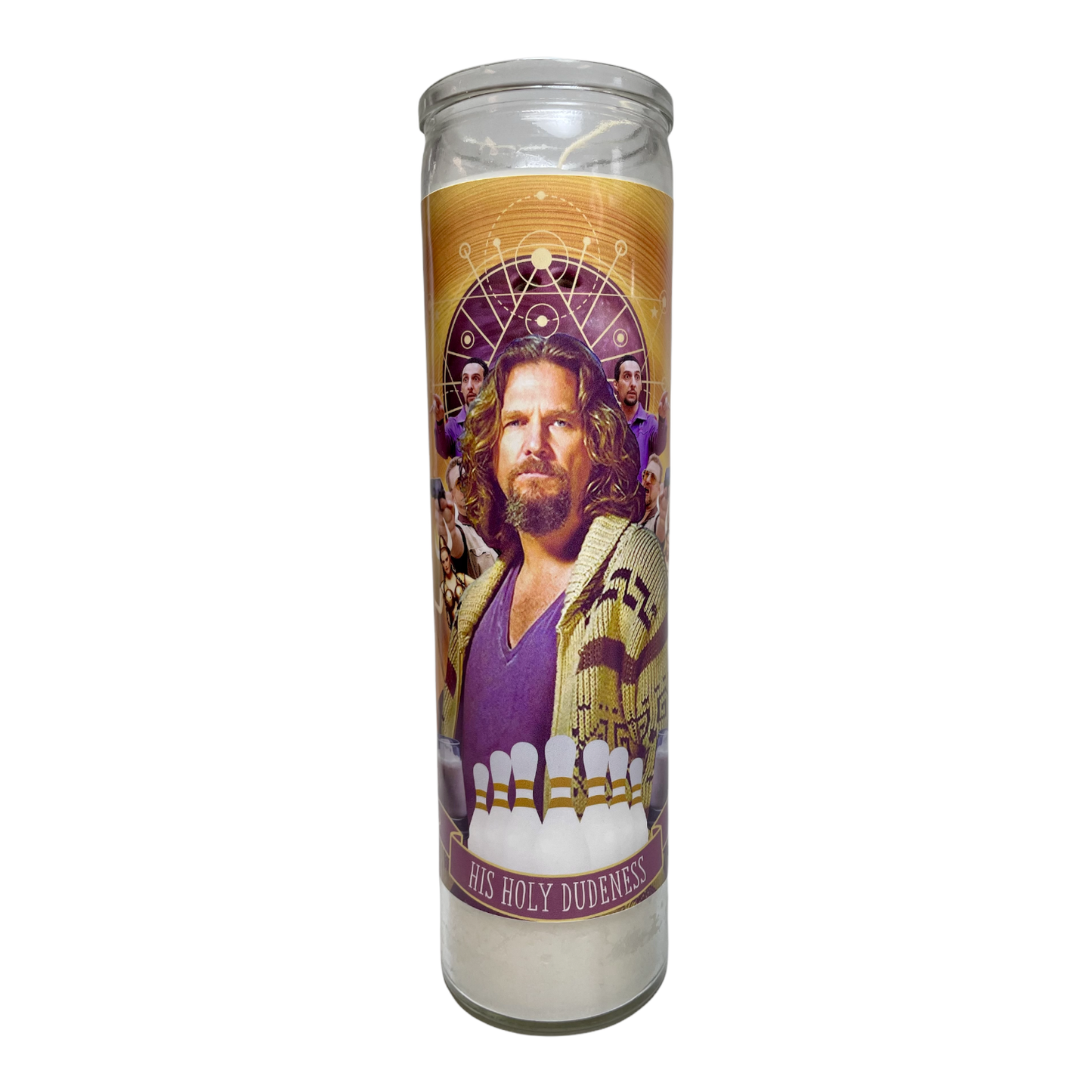 The Luminary Big Lebowski Altar Candle