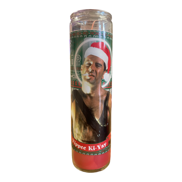 Die Hard Bruce Willis Altar Candle