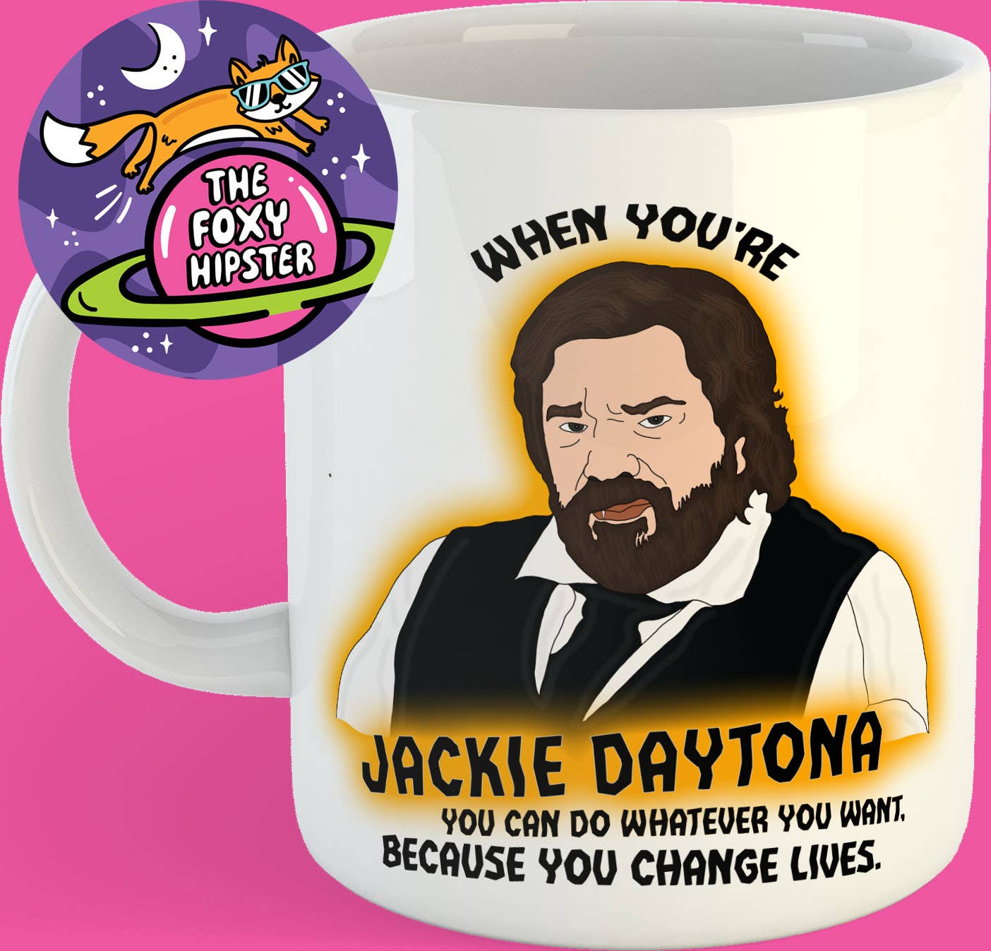 Jackie Daytona Coffee Mug