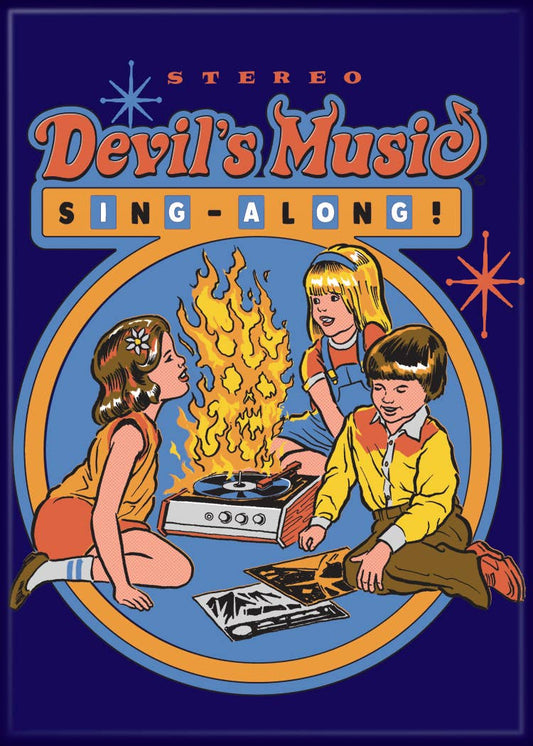 Devils Music Magnet
