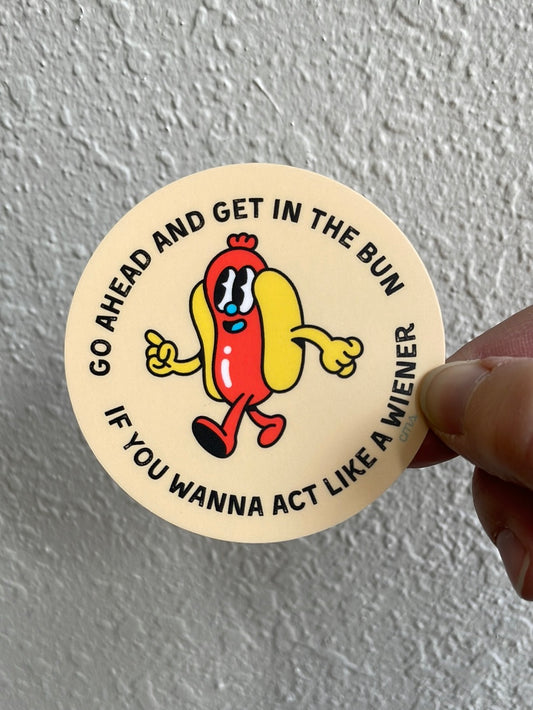Wiener Sticker